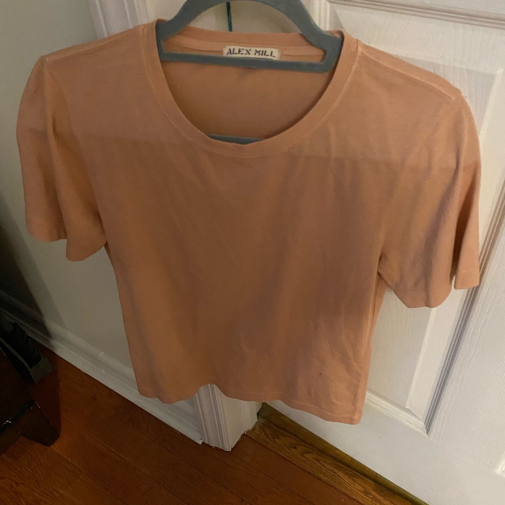 COPY - NWOT Alex Mill Pink Crewneck Tee S